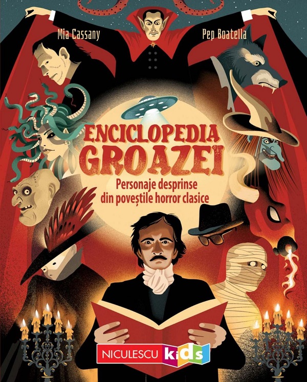 Coperta cărții 'Enciclopedia groazei - Mia Cassany, Pep Boatella'