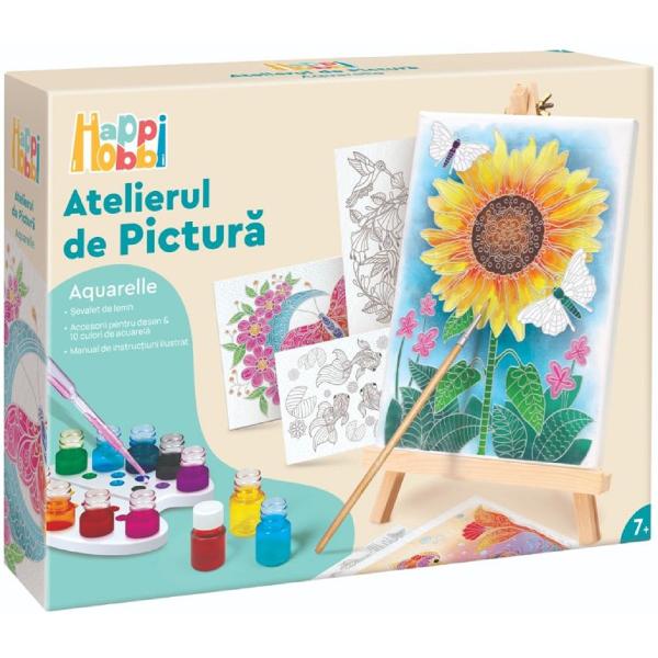 Atelierul de pictura: Acuarela. Happi Hobbi