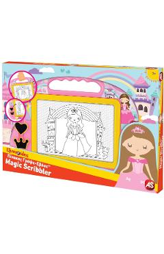 Imaginea produsului 'Tablă magnetică Magic Scribbler: Baby Princess'