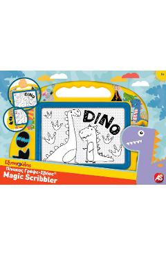 Imaginea produsului 'Tablă magnetică Magic Scribbler: Baby Dino'