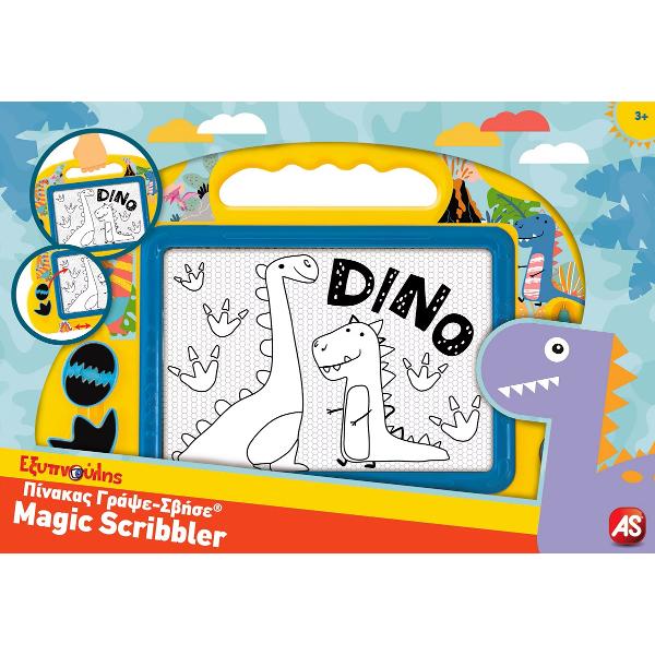 Tabla magnetica Magic Scribbler: Baby Dino