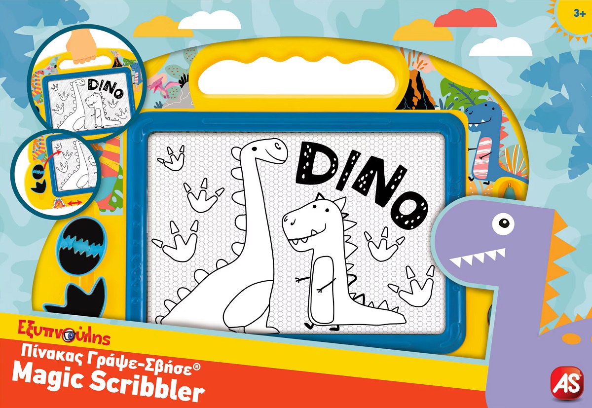 Imaginea produsului 'Tablă magnetică Magic Scribbler: Baby Dino'