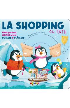Coperta cărții 'La shopping cu tati! - Paolo Mancini, Luca De Leone'