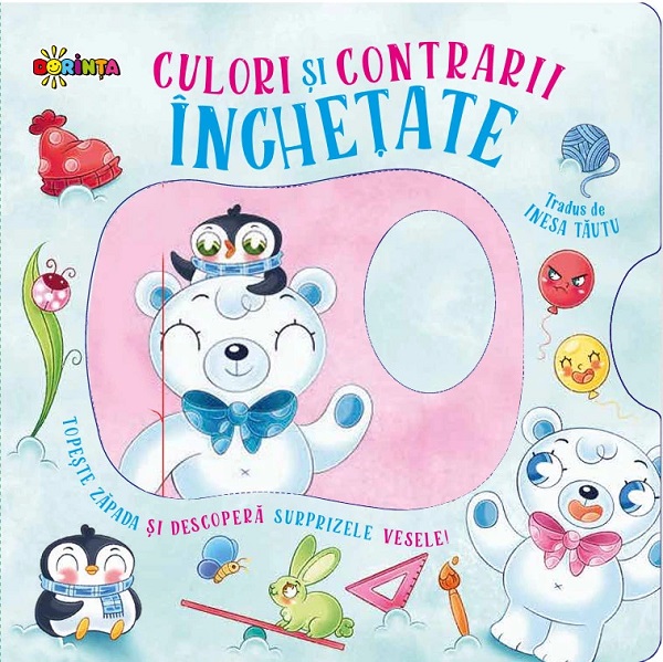 Coperta cărții 'Culori și contrarii înghețate - Paolo Mancini, Luca De Leone'