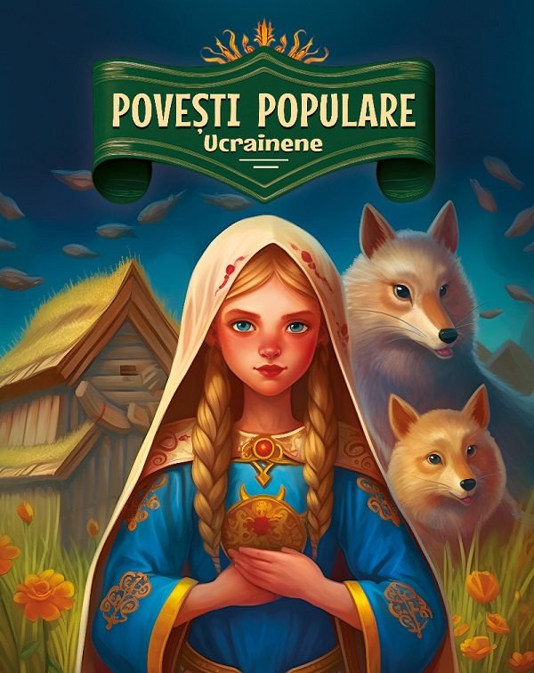 Coperta cărții 'Povești populare ucrainene'