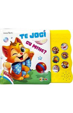 Coperta cărții 'Carte cu sunete. Te joci cu mine? - Inesa Tăutu'