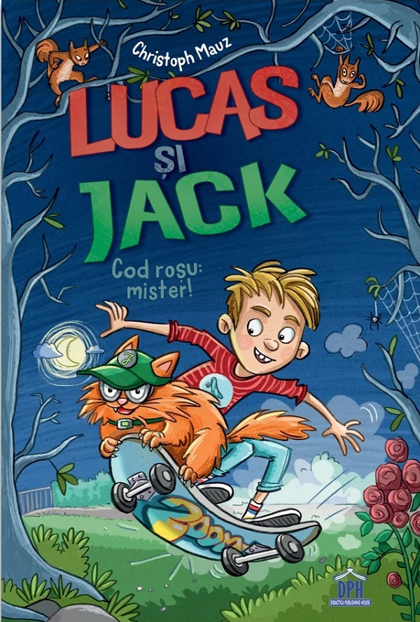 Coperta cărții 'Lucas și Jack. Cod roșu: Mister! - Christoph Mauz'