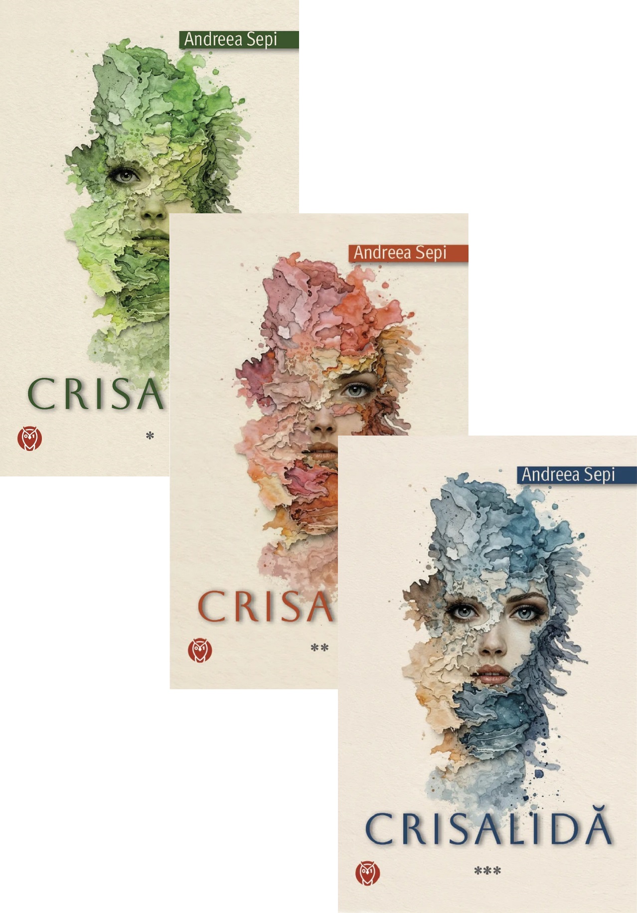 Coperta cărții 'Pachet 3 volume: Crisalidă. Trilogia - Andreea Sepi'