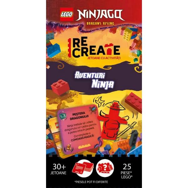 Lego Recreate Ninjago: Aventuri ninja