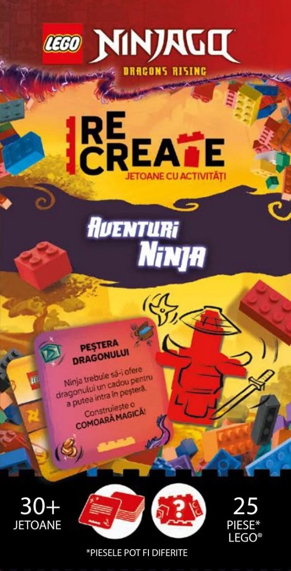 Imaginea produsului 'Lego Recreate Ninjago: Aventuri ninja'