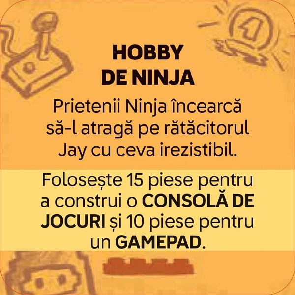 Imaginea produsului 'Lego Recreate Ninjago: Aventuri ninja'