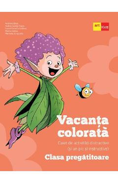 Coperta cărții 'Vacanța colorată - Clasa pregatitoare - Andreea Boca, Rodica Gavriș-Pascu, Ioana Camelia Iovănaș, Bianca Sabou,'