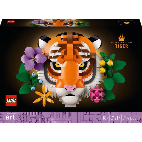 Lego Art. Colectia fauna: Tigru