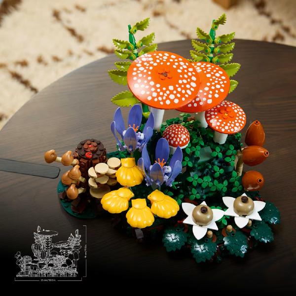 Lego Botanicals. Ciuperci de padure 