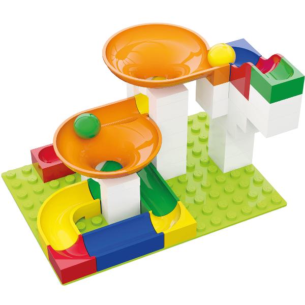 Joc de constructie. Marble Run. Extensie Twister 44 piese