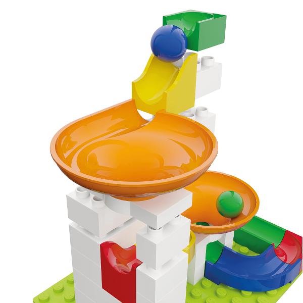 Joc de constructie. Marble Run. Extensie Twister 44 piese