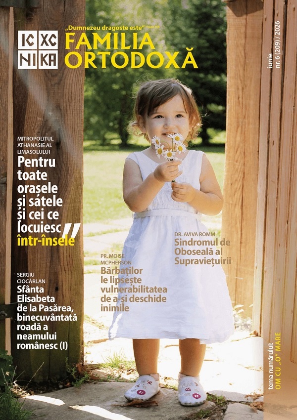 Coperta cărții 'Familia ortodoxă nr.6 (209) Iunie 2026'