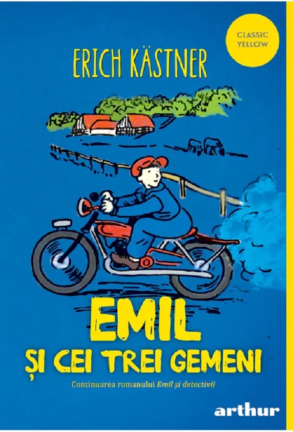 Coperta cărții 'Emil și cei trei gemeni - Erich Kastner'