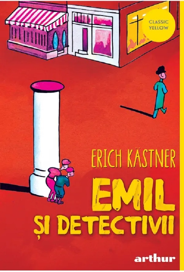 Coperta cărții 'Emil și detectivii - Erich Kastner'