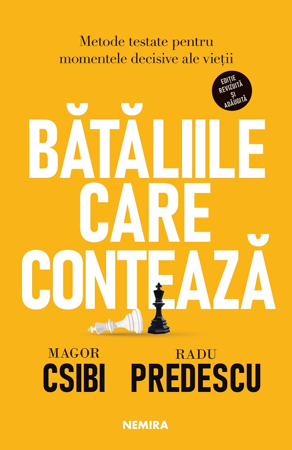 Coperta cărții 'eBook Bătăliile care contează. Metode testate pentru momentele decisive ale vieții - Magor Csibi, Radu Predescu'
