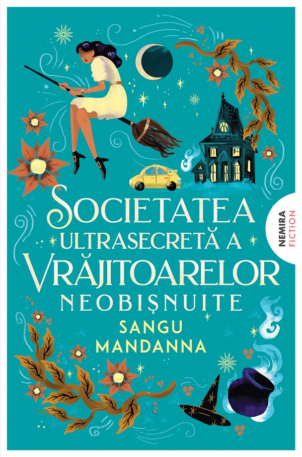 Coperta cărții 'eBook Societatea ultrasecretă a vrăjitoarelor neobișnuite - Sangu Mandanna'