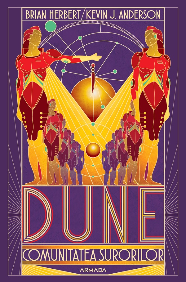 Coperta cărții 'eBook Dune. Comunitatea surorilor. Seria Scolile Dunei Vol.1 - Brian Herbert, Kevin J. Anderson'