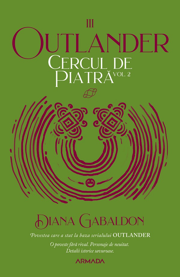Coperta cărții 'eBook Cercul de piatră Vol.2. Seria Outlander. Partea 3 - Diana Gabaldon'