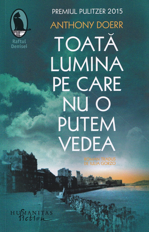 Coperta cărții 'Toata lumina pe care nu o putem vedea - Anthony Doerr'