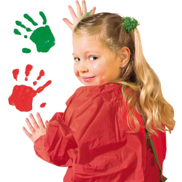 Set acuarele pentru degete 4 buc