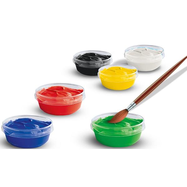 Set acuarele pasta. Guasa