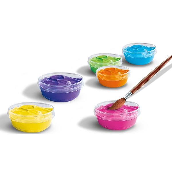 Set acuarele pasta culori trendy. Guasa