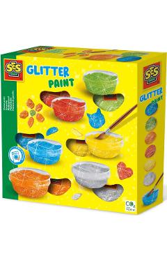 Imaginea produsului 'Set acuarele pastă glitter. Guasa'