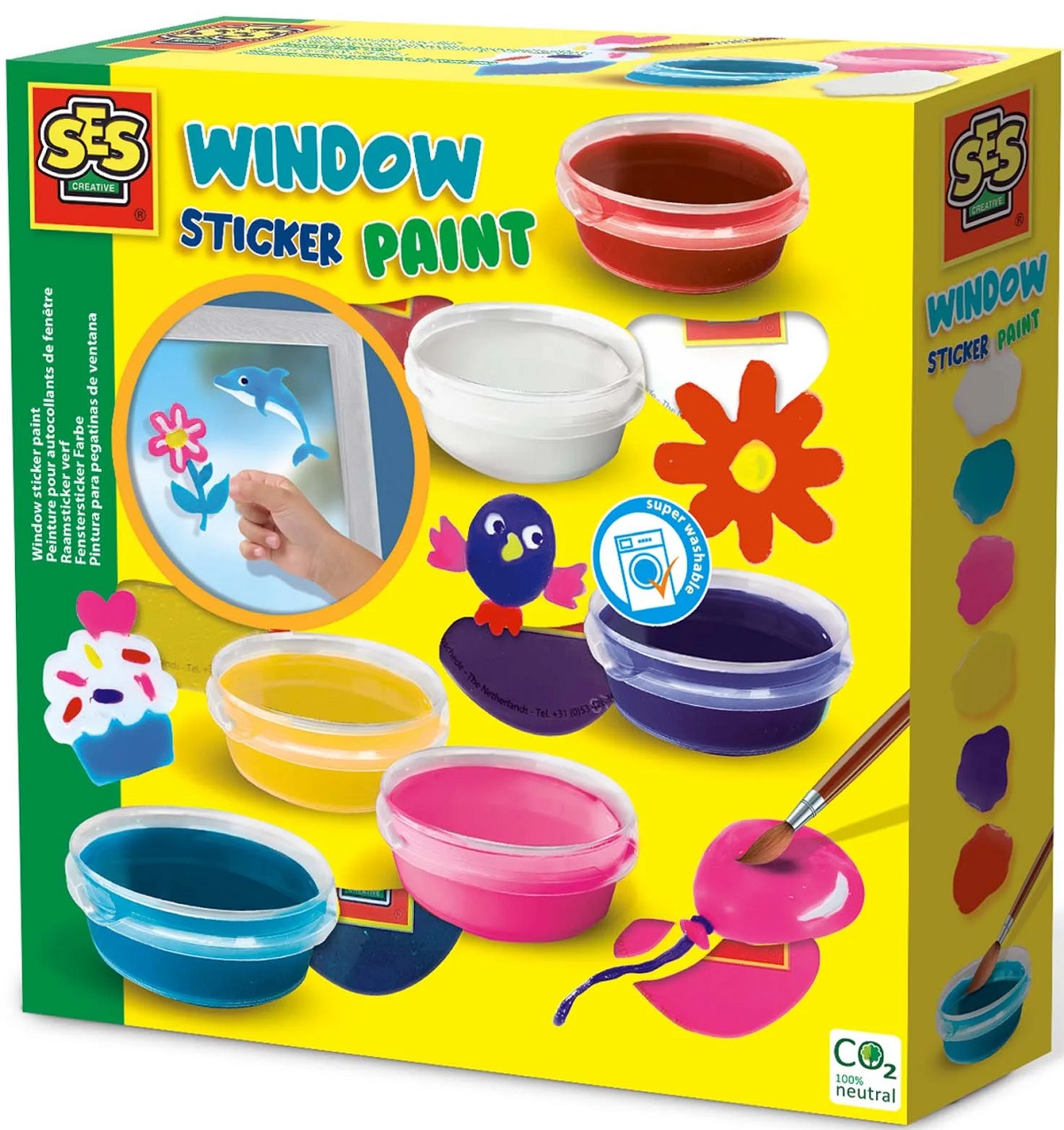 Imaginea produsului 'Set acuarele stickere pentru ferestre'