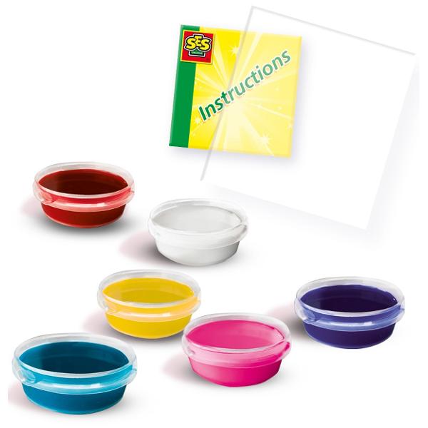 Set acuarele stickere pentru ferestre