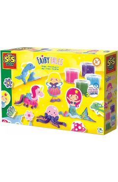 Imaginea produsului 'Set creativ plastilină care-și schimbă culoarea: Fairy Tales'