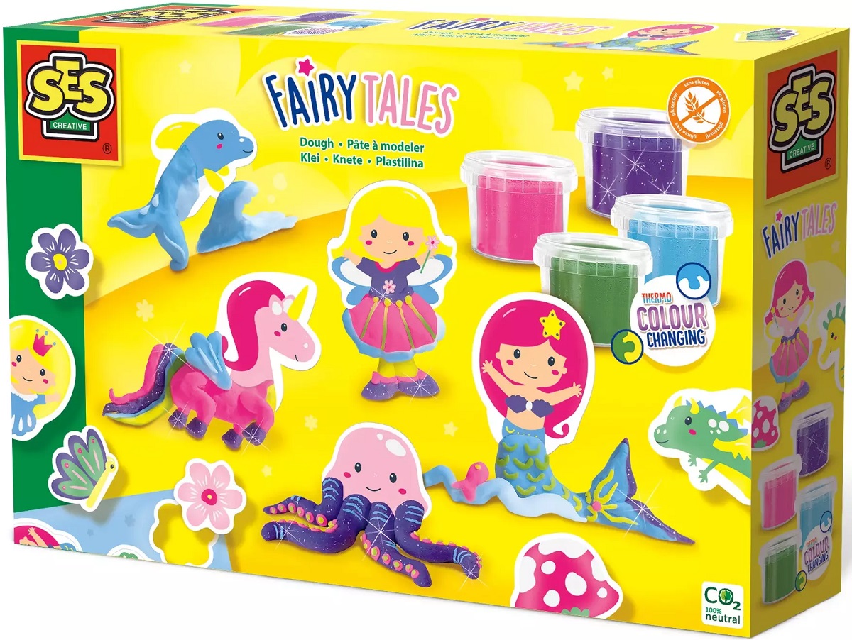 Imaginea produsului 'Set creativ plastilină care-și schimbă culoarea: Fairy Tales'