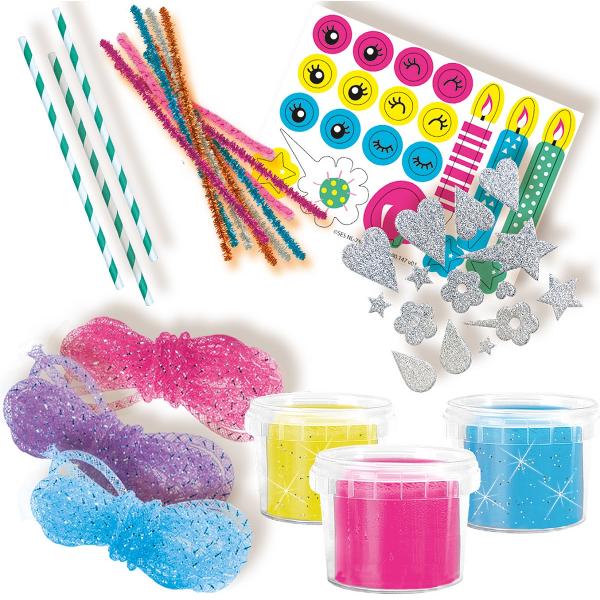 Set creativ plastilina: Glitter World