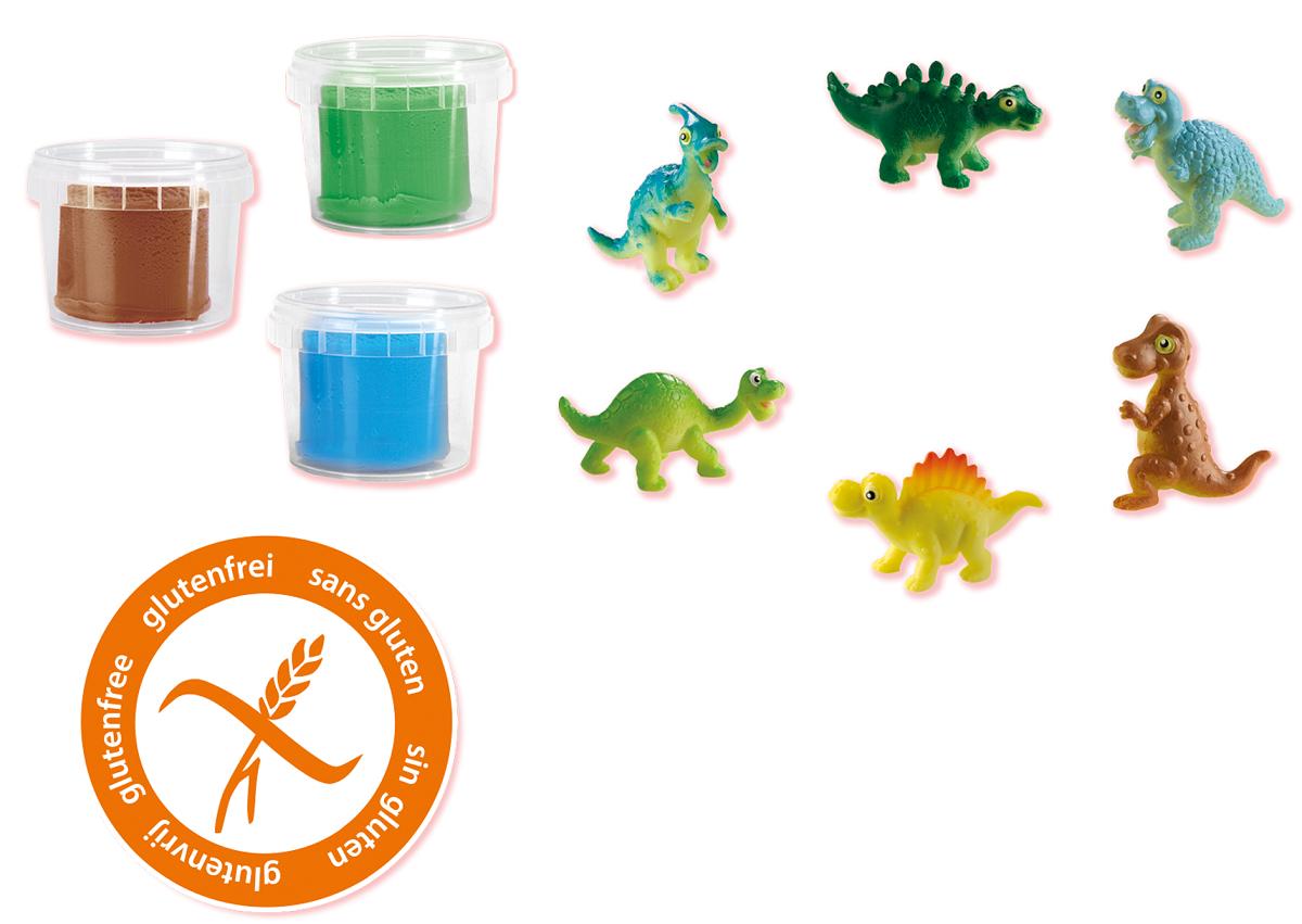 Imaginea produsului 'Plastilină în geantă tematică. Jurassic Dino World'