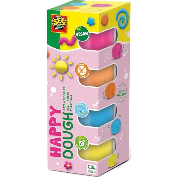 Set plastilina happy 4 buc