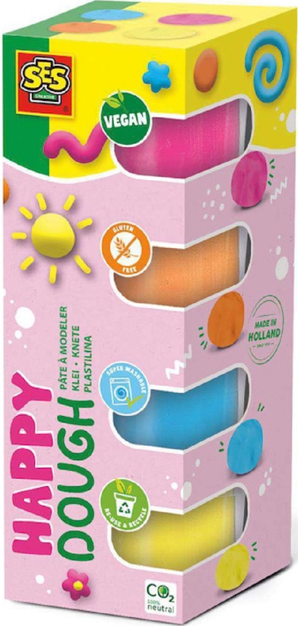 Imaginea produsului 'Set plastilină happy 4 buc'