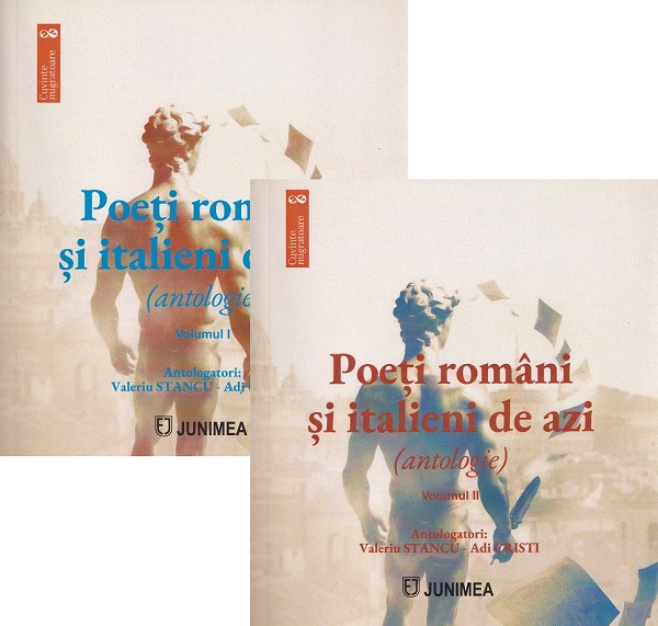 Coperta cărții 'Pachet 2 volume. Poeți români și italieni de azi. Antologie - Valeriu Stancu, Adi Cristi'