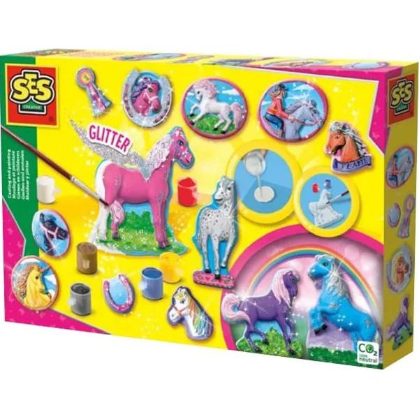 Set creativ: Mulaj si pictura. Cai fantezie