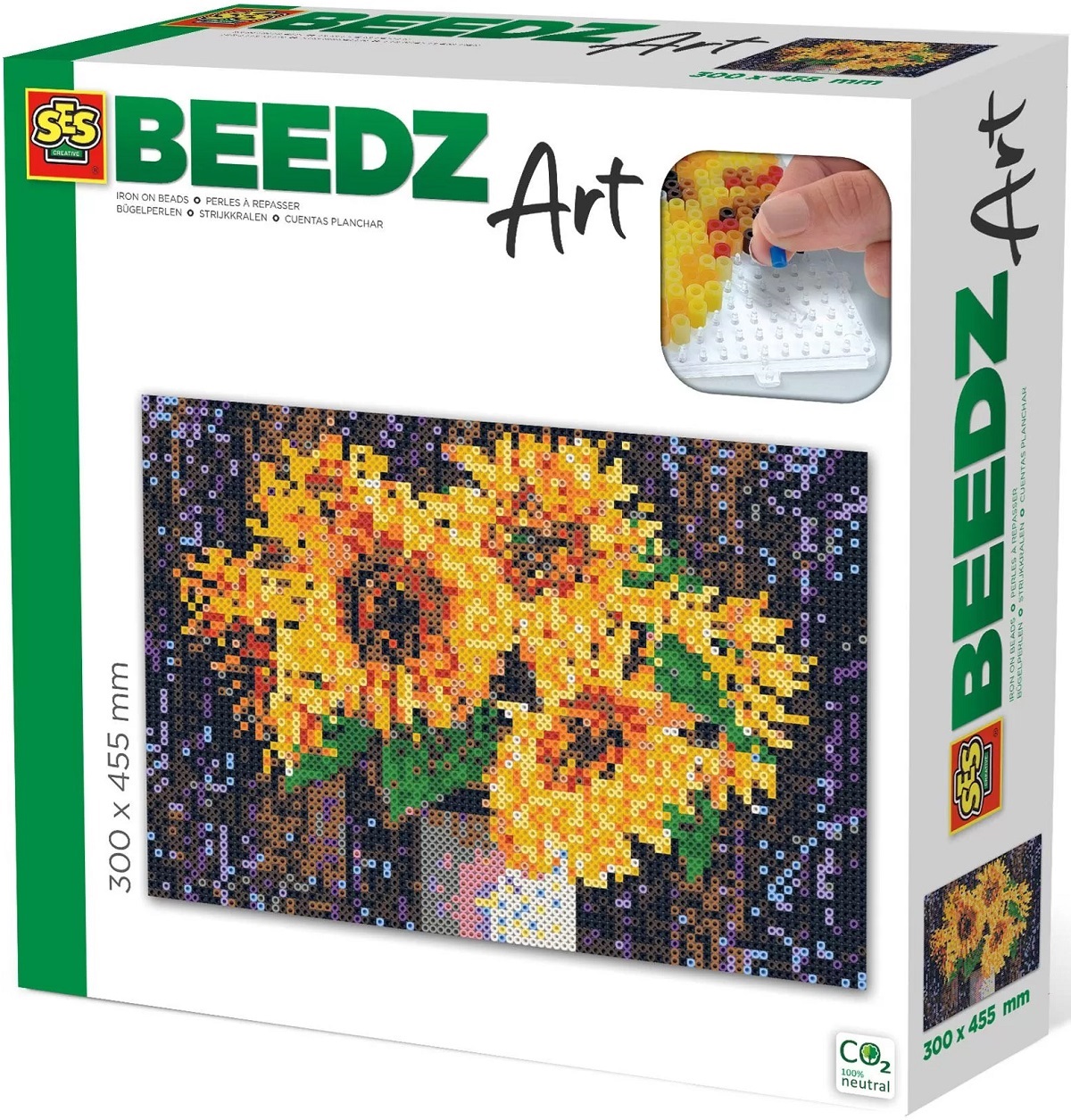 Imaginea produsului 'Set mărgele de călcat. Beedz Art. Floarea soarelui'