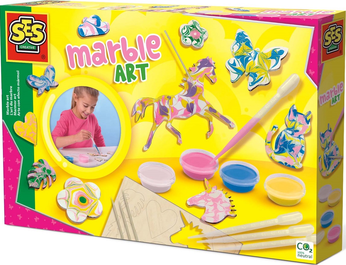 Imaginea produsului 'Set creativ: Marble Art'