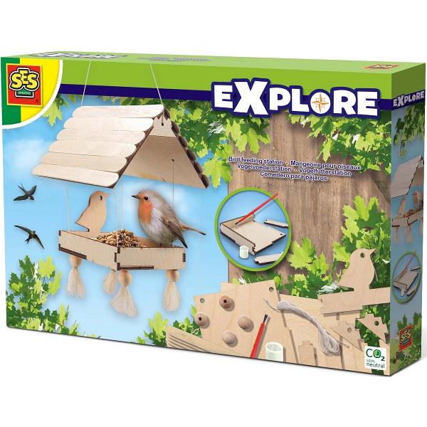 Set Explore: Casuta de hranire pasari
