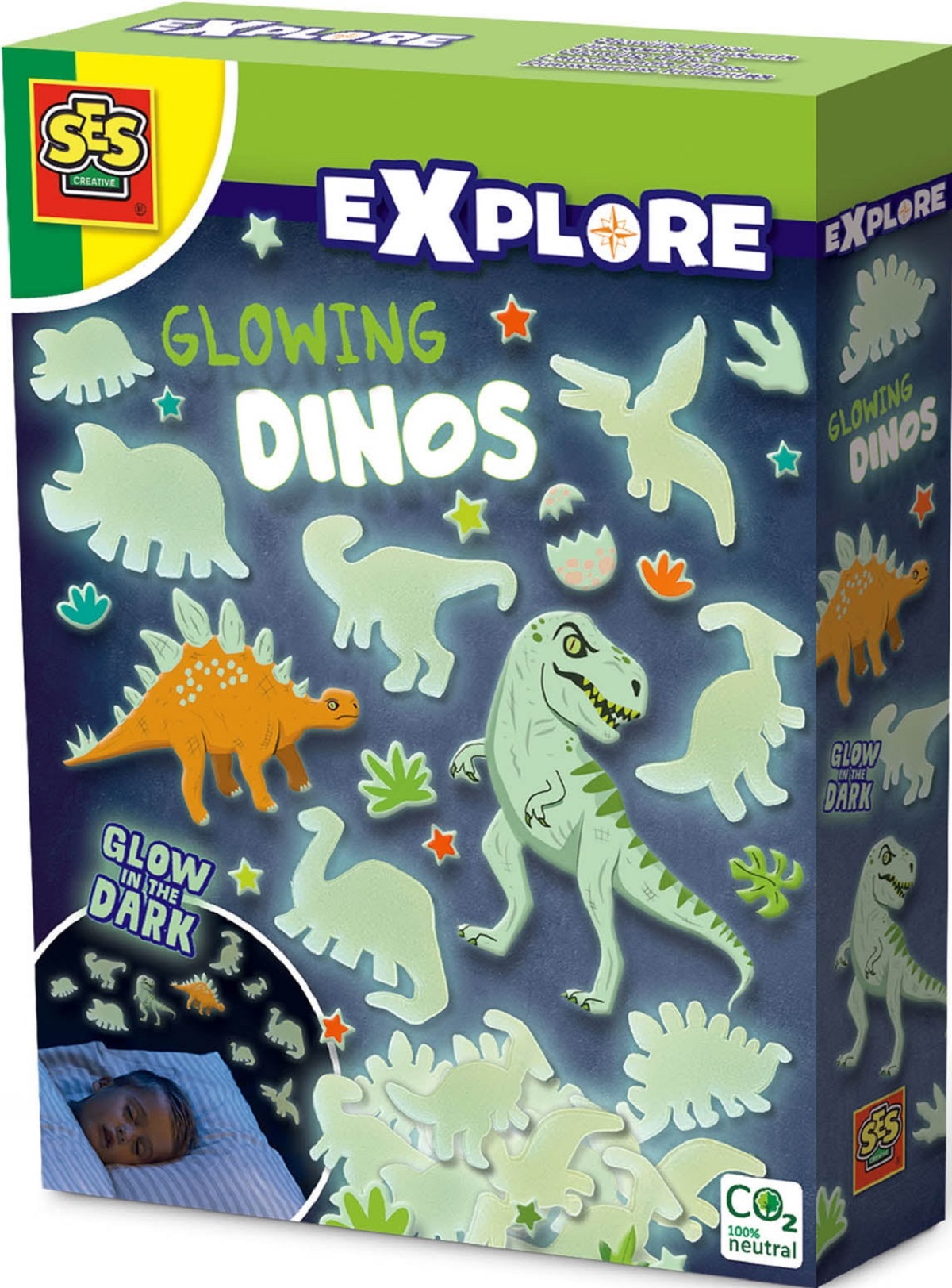 Imaginea produsului 'Set Explore: Glow in the Dark. Dinozauri'