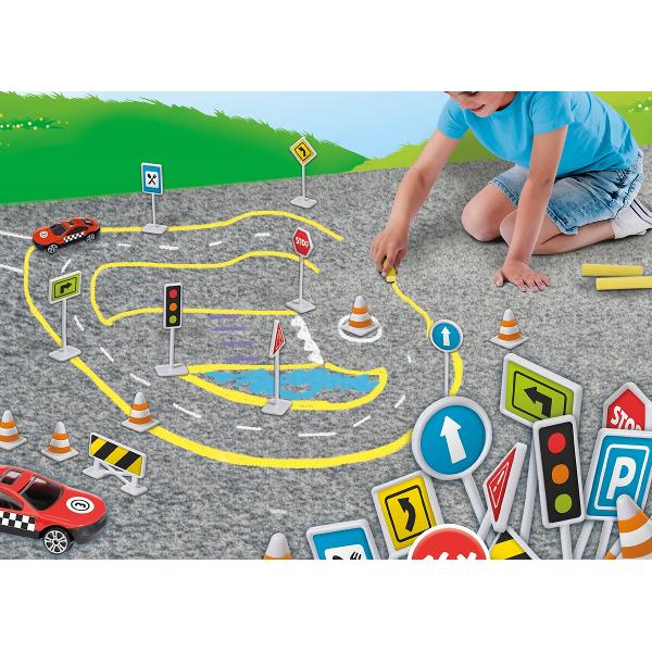Creta pentru asfalt: Traffic