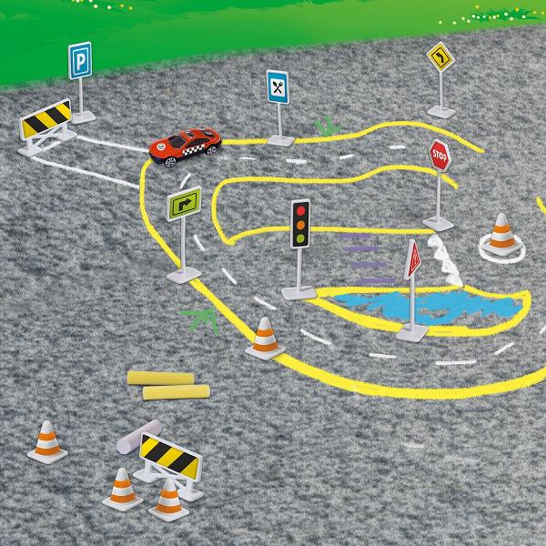 Creta pentru asfalt: Traffic