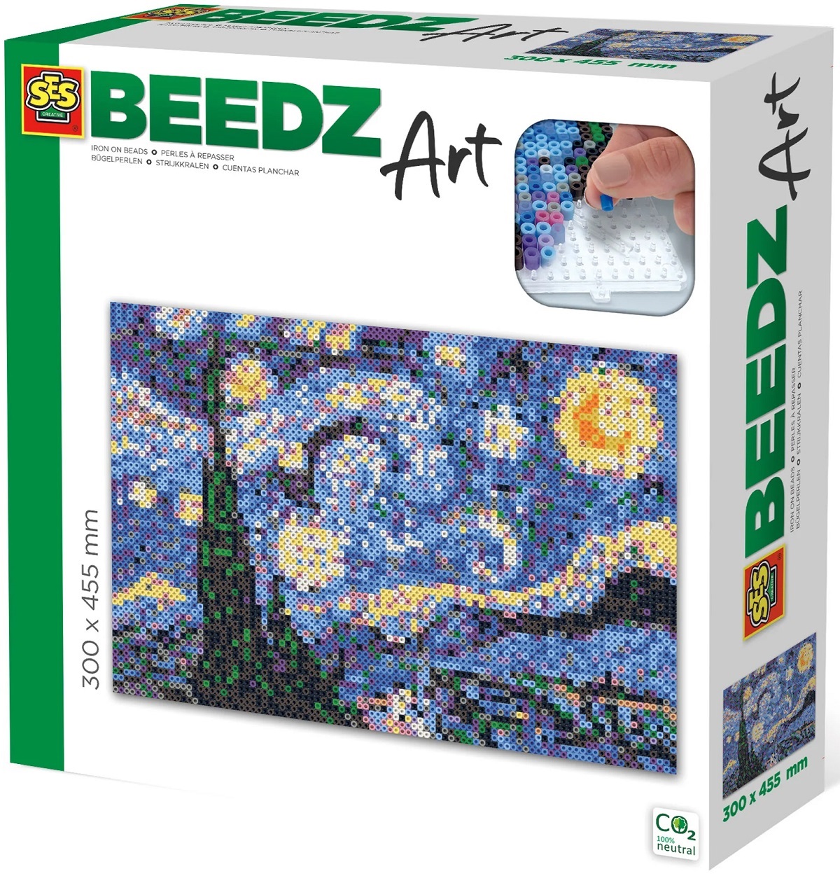 Imaginea produsului 'Set mărgele de călcat. Beedz Art. Noapte înstelată'