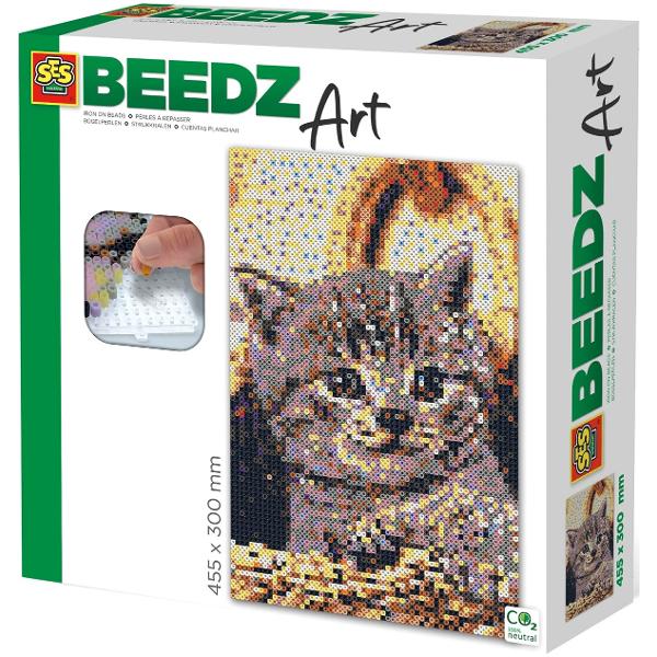 Set margele de calcat. Beedz Art. Pisica